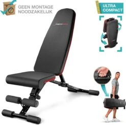 Sportstech BRT400 | Opklapbare Halterbank | Compleet Opgebouwd Geleverd | Buiktrainer | Veilig Vergrendelsysteem -Fitnessapparatuur Serie Winkel 1200x1183 16