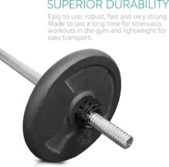 Navaris Halterstangsluiters- Lock Jaw Collar Set - 2x Barbell Sluiting - Halterstangsluiting - Sluitklemmen Voor Halterstangen -Fitnessapparatuur Serie Winkel 1200x1184 23