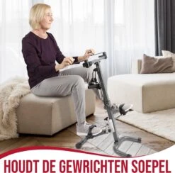 3-in-1 Hometrainer Fietstrainer Fitness Stoelfiets Armtrainer Pedaaltrainer - Voor Senioren Of Revalidatie -Fitnessapparatuur Serie Winkel 1200x1185 2