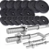 ScSPORTS® Halterset 121 Kg - Gietijzer - Complete Set Incl. Verschillende Halterstangen En Halterschijven - 30 Mm - Gewichten 2 ScSPORTS® Halterset 121 Kg - Gietijzer - Complete Set Incl. Verschillende Halterstangen En Halterschijven - 30 Mm - Gewichten -Fitnessapparatuur Serie Winkel 1200x1187 20
