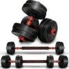 Luxari – 3 In 1 Halterset Pro 20 KG – Verstelbare Halterset - Milieuvriendelijk - Duurzaam Materiaal - Dumbell -Fitnessapparatuur Serie Winkel 1200x1188 15