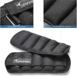 Gewichtsmanchetten, Verstelbare Enkelgewichten Set, Voet-/polsgewicht Manchetten, 1,0 Kg Tot 4,6 Kg Gewichten, 1 Paar Voor Benen En Armen, Verpakking Van 2 Stuks Voor Fitness, Wandelen, Hardlopen -Fitnessapparatuur Serie Winkel 1200x1189 15