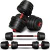 Sens Design Halterset Dumbell Set Gewichten Set Zwart - 20 Kg -Fitnessapparatuur Serie Winkel 1200x1191 17