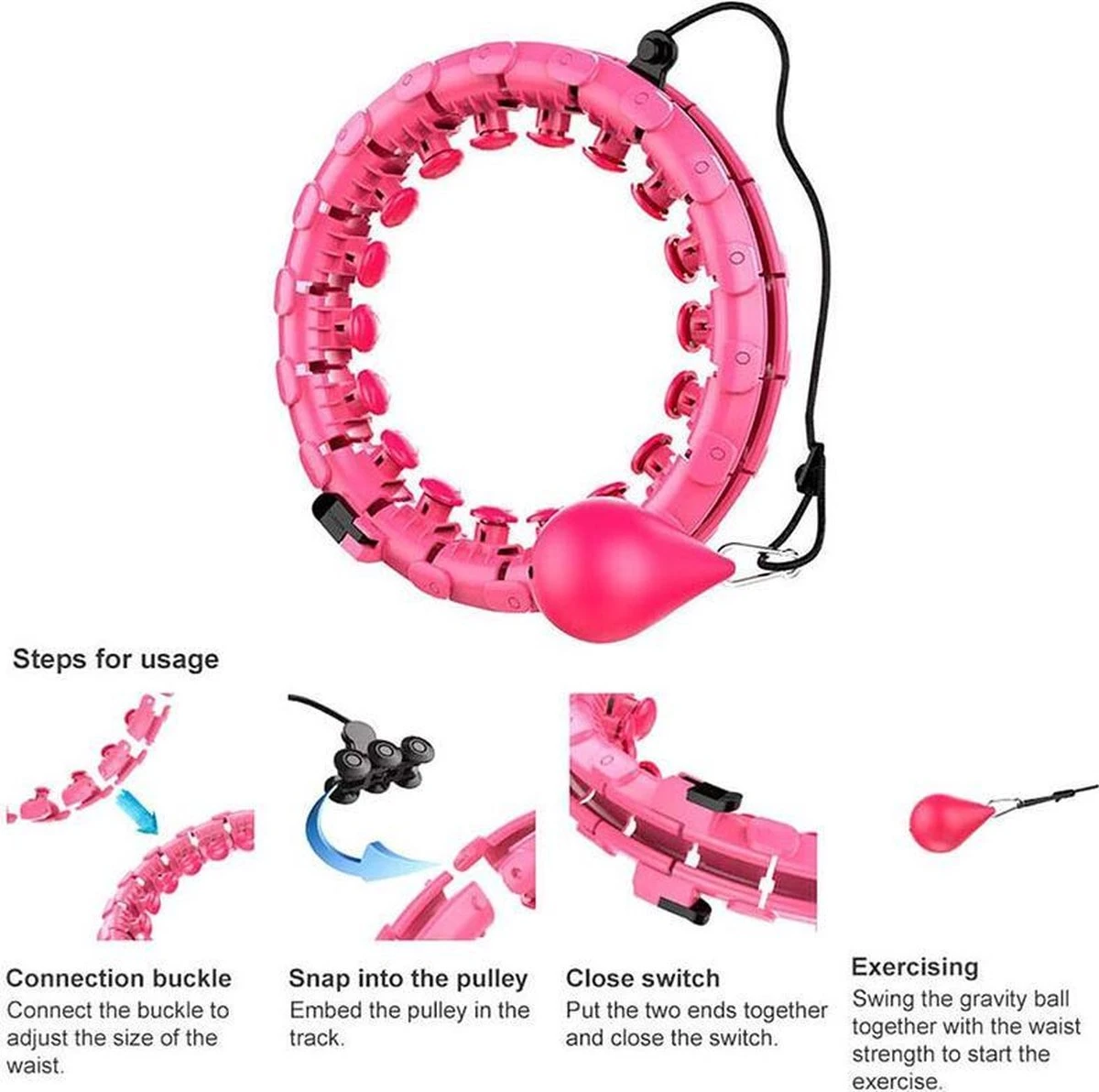 Morgenstern - Fitness Hoelahoep - Hoelahoep - weighted hula hoop - Volwassenen Hoelahoeps - 1,7 kg Morgenstern - Fitness Hoelahoep - Hoelahoep - Weighted Hula Hoop - Volwassenen Hoelahoeps - 1,7 Kg -Fitnessapparatuur Serie Winkel 1200x1192 6