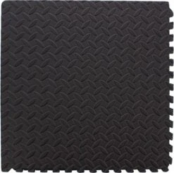 Merkloos Fitnessmatten -puzzelmat Set Van 6 Stuks 40x40 Cm - Zwart -Fitnessapparatuur Serie Winkel 1200x1192 7