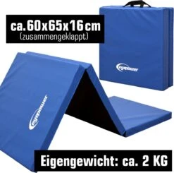 190x60 XL Gymnastiekmat Voor Thuis - Opvouwbaar - 5cm Dikke Turnmat - Zachte Vloermat Voor Kinderen 4 190x60 XL Gymnastiekmat Voor Thuis - Opvouwbaar - 5cm Dikke Turnmat - Zachte Vloermat Voor Kinderen -Fitnessapparatuur Serie Winkel 1200x1192 8