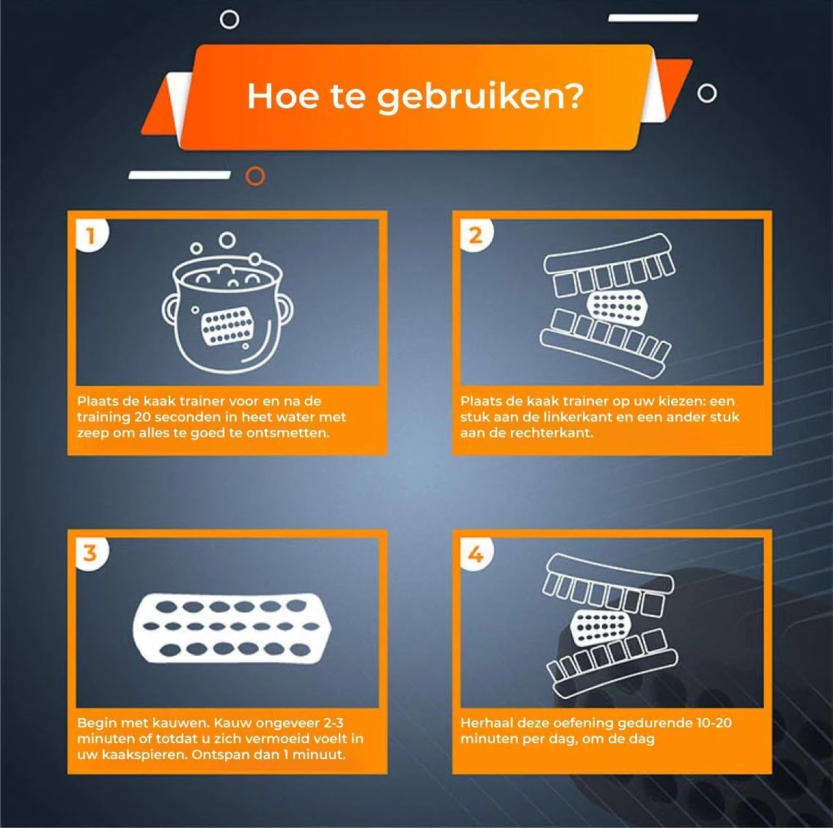 Nuvance - Kaaklijn trainer (Pro Versie) - Jawline Trainer - Kaak Trainer Nuvance - Kaaklijn Trainer (Pro Versie) - Jawline Trainer - Kaak Trainer -Fitnessapparatuur Serie Winkel 1200x1193 18