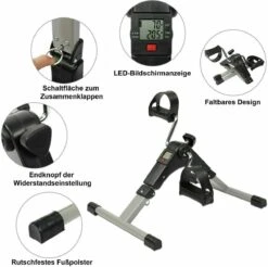 Himaly - Stoelfiets - Bureaufiets - Stoel Fiets - Bewegingstrainer - Hometrainer Met Weerstand - (Opvouwbare Mini Hometrainer -LED Display -Vijf Functies) 4 Himaly - Stoelfiets - Bureaufiets - Stoel Fiets - Bewegingstrainer - Hometrainer Met Weerstand - (Opvouwbare Mini Hometrainer -LED Display -Vijf Functies) -Fitnessapparatuur Serie Winkel 1200x1193 2