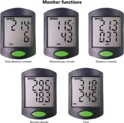 Tunturi Cardio Fit M35 Stoelfiets - Hometrainer - Minibike Met Instelbare Weerstand - Fietstrainer Magnetisch Geremd - Bureaufiets -Fitnessapparatuur Serie Winkel 1200x1193