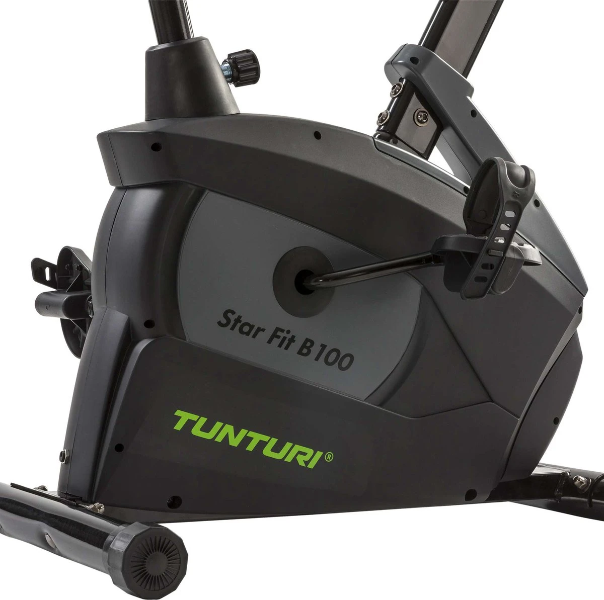 Tunturi Star Fit B100 Hometrainer - Fitness Fiets - 16 weerstandsniveaus - Verstelbaar - Ergonomisch - Hartslagmeter Tunturi Star Fit B100 Hometrainer - Fitness Fiets - 16 Weerstandsniveaus - Verstelbaar - Ergonomisch - Hartslagmeter -Fitnessapparatuur Serie Winkel 1200x1193 5