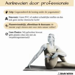 Flowin'Motion® Studio Yoga Mat - Superieure Grip - Extra Breed En Lang - Fitness Mat - Anti Slip - Sport Mat - Natuur Rubber - Planeetvriendelijk - Zwart Met Goud - 185cm X 68cm X 4,2mm 15 Flowin'Motion® Studio Yoga Mat - Superieure Grip - Extra Breed En Lang - Fitness Mat - Anti Slip - Sport Mat - Natuur Rubber - Planeetvriendelijk - Zwart Met Goud - 185cm X 68cm X 4,2mm -Fitnessapparatuur Serie Winkel 1200x1193 7