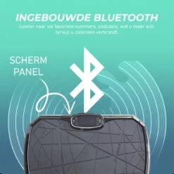 Luxari - Trilplaat Pro - Bluetooth Speaker - 5 Trainingsprogramma's & 180 Niveaus - 2 Fitness Weerstandskabels - Afstandsbediening - Zwart 8 Luxari - Trilplaat Pro - Bluetooth Speaker - 5 Trainingsprogramma's & 180 Niveaus - 2 Fitness Weerstandskabels - Afstandsbediening - Zwart -Fitnessapparatuur Serie Winkel 1200x1194 4