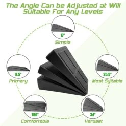 U Fit One 3 Stuks Slant Board - Squat Block - Stretch Board - Incline Board - Balance Board - Squat Wedge -Fitnessapparatuur Serie Winkel 1200x1194 9