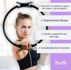 Bodio Pilates Ring – Yoga Ring – Fitness Ring – Pilates Ringen – Paars – Ø 38 Cm – Inclusief Instructies – Pilates – Yoga – Fitness – Full Body Workout 4 Bodio Pilates Ring – Yoga Ring – Fitness Ring – Pilates Ringen – Paars – Ø 38 Cm – Inclusief Instructies – Pilates – Yoga – Fitness – Full Body Workout -Fitnessapparatuur Serie Winkel 1200x1195 16