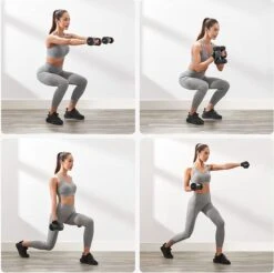 Soof & Tess Halterset - Gewichten - Dumbbell Set - Neopreen Dummbbells - 2 X 5 Kg -Fitnessapparatuur Serie Winkel 1200x1196 17