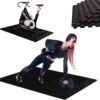 AWEMOZ Fitness Puzzelmat - 6 Stuks Van 60 X 60 X 1,2cm - Fitnessmat - Yoga Mat - Fitness Vloer - Anti-slip - Rubber Mat - Sportvloer - Zwembad Tegels - Sportmat - Vloertegels - Vloerbeschermers - 2,16m² -Fitnessapparatuur Serie Winkel 1200x1196 9
