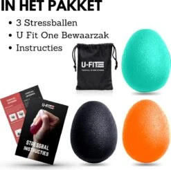 U Fit One® 3 Delige Stressbal Set Met Handleiding - Stressballen - Fidget - Handtrainer - Handknijper - Knijphalter- Onderarm Trainer - Grijper - Hand & Grip Trainer - RSI - Pols - Fitness - Ufitone 9 U Fit One® 3 Delige Stressbal Set Met Handleiding - Stressballen - Fidget - Handtrainer - Handknijper - Knijphalter- Onderarm Trainer - Grijper - Hand & Grip Trainer - RSI - Pols - Fitness - Ufitone -Fitnessapparatuur Serie Winkel 1200x1197 24