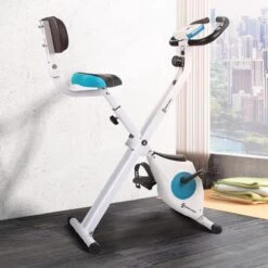CAPITAL SPORTS Azura Hometrainer - Fitness Fiets - Fietstrainer Met 8 Standen - Inclusief Hartslagmeter - Opvouwbaar -Fitnessapparatuur Serie Winkel 1200x1198 12