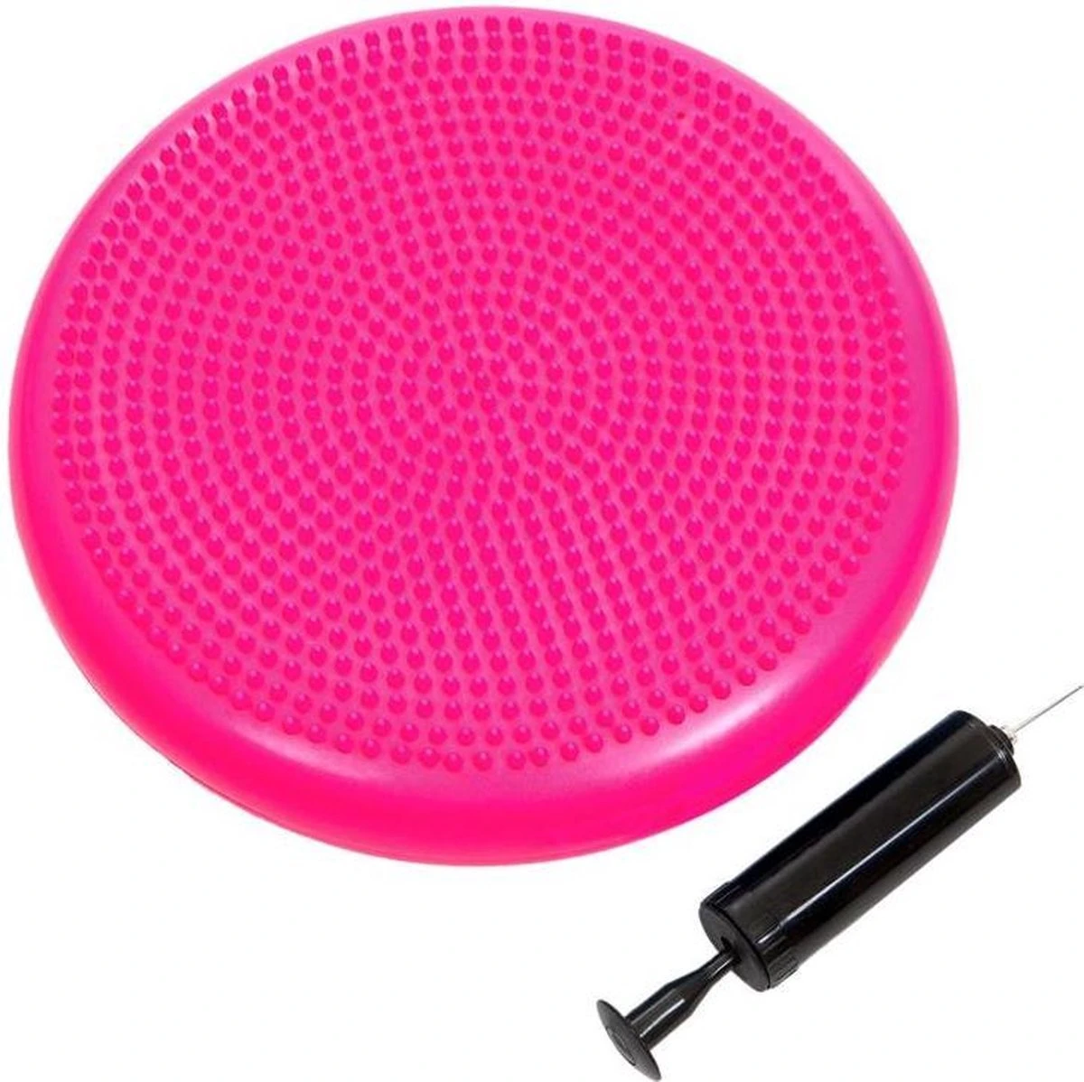 Wiebelkussen + Pomp - Balanskussen - Volwassenen En Kinderen - Balansbord - Met Pomp - 34CM - Roze Wiebelkussen + Pomp - Balanskussen - Volwassenen En Kinderen - Balansbord - Met Pomp - 34CM - Roze -Fitnessapparatuur Serie Winkel 1200x1198 14