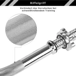 Curlstang - Curl Bar - Gewichten - Curlstang Met Gewichten - Ez Bar - Halterstang - Halterstang 25mm - 23.5 Kg - Inclusief Stersluitingen - Zwart - 120 Cm -Fitnessapparatuur Serie Winkel 1200x1198 43