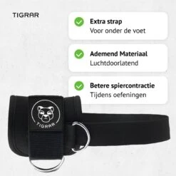 Tigrar - Ankle Strap - Barbell Pad - 2 X Fitness Enkelband 1 X Nekbeschermer Voor Halterstang - Compleet Bundelpakket -Fitnessapparatuur Serie Winkel 1200x1198 44