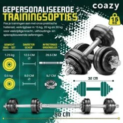 Coazy Dumbell En Barbell Set Verstelbaar - Dumbells - Gewichten Fitness - Halterstang Met Gewichten - Halter -Fitnessapparatuur Serie Winkel 1200x1199 22