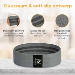 Nuvance - Weerstandsbanden Set Inclusief Draagtas - 3 Delige Set - Resistance Band - Fitness Elastiek -Fitnessapparatuur Serie Winkel 1200x1199 5