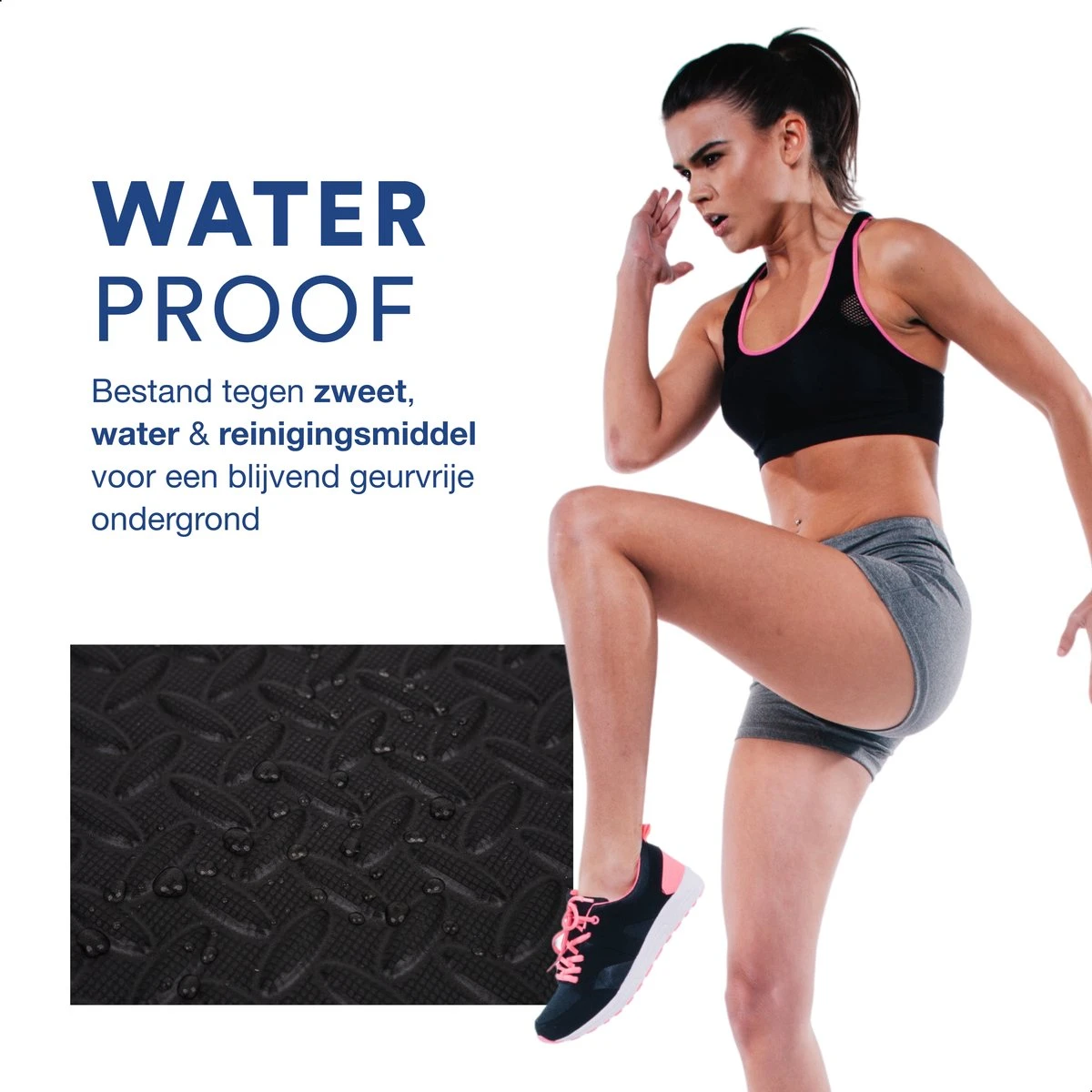 Sport Puzzelmat - Fitnessmat - 6 Stuks van 60x60x1,2cm - Sportmat met Antislip - Yogamat - Geluidabsorberend EVA - Totaal 180x120cm - 2,16m² - Zwart Sport Puzzelmat - Fitnessmat - 6 Stuks Van 60x60x1,2cm - Sportmat Met Antislip - Yogamat - Geluidabsorberend EVA - Totaal 180x120cm - 2,16m² - Zwart -Fitnessapparatuur Serie Winkel 1200x1200 1033