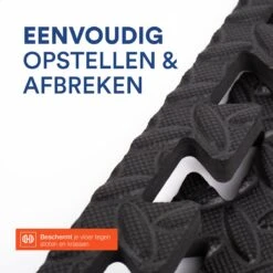 Sport Puzzelmat - Fitnessmat - 6 Stuks Van 60x60x1,2cm - Sportmat Met Antislip - Yogamat - Geluidabsorberend EVA - Totaal 180x120cm - 2,16m² - Zwart 7 Sport Puzzelmat - Fitnessmat - 6 Stuks Van 60x60x1,2cm - Sportmat Met Antislip - Yogamat - Geluidabsorberend EVA - Totaal 180x120cm - 2,16m² - Zwart -Fitnessapparatuur Serie Winkel 1200x1200 1037