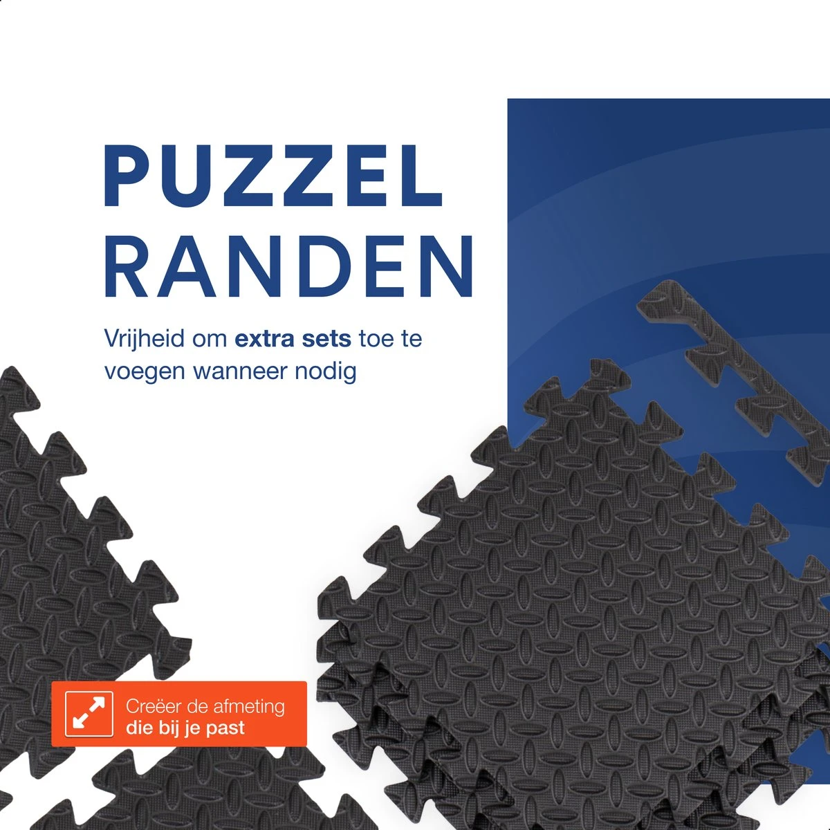 Sport Puzzelmat - Fitnessmat - 6 Stuks van 60x60x1,2cm - Sportmat met Antislip - Yogamat - Geluidabsorberend EVA - Totaal 180x120cm - 2,16m² - Zwart Sport Puzzelmat - Fitnessmat - 6 Stuks Van 60x60x1,2cm - Sportmat Met Antislip - Yogamat - Geluidabsorberend EVA - Totaal 180x120cm - 2,16m² - Zwart -Fitnessapparatuur Serie Winkel 1200x1200 1040