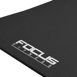 Fitnessmat - Focus Fitness NBR Sportmat - Zwart -Fitnessapparatuur Serie Winkel 1200x1200 1046