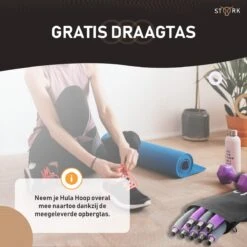 Fitness Hoelahoep - Cadeau - Sport Hoepel - Hoelahoep Volwassenen - Waist Trainer - Gym - Thuis - 1-4 KG/94 Cm+ Gratis Hoepeltas -Fitnessapparatuur Serie Winkel 1200x1200 1069