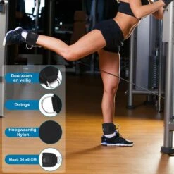 WEBU 9 Delige Fitness / Sportschool Set - Barbell Squat Pad - Nekbeschermer – Premium Weerstandsbanden – Resistance Band Set - Ankle Strap -Fitnessapparatuur Serie Winkel 1200x1200 1154