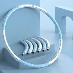 Fitlab Fitness Hoelahoep Met Gewicht - Blauw/Wit - 1 Tot 4 KG - Volwassenen - Hula Hoop/Sport Hoepel/Weight Hoop -Fitnessapparatuur Serie Winkel 1200x1200 1159