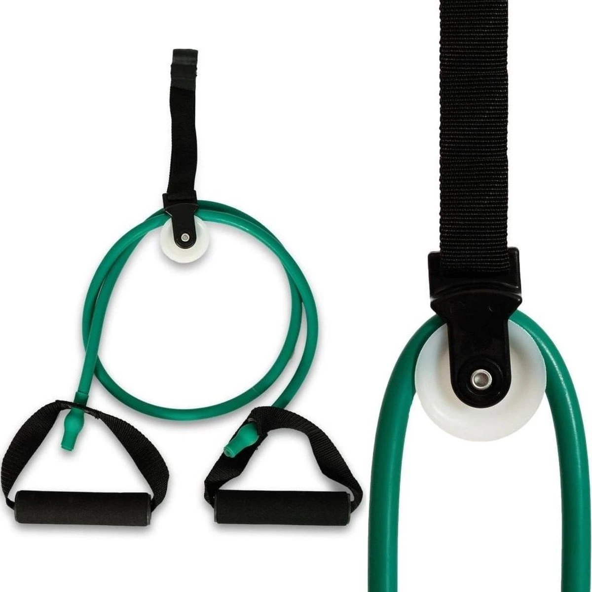 Fitness tube - Zwaar | Groen | Schoudertrainer | Schouder katrol Fitness Tube - Zwaar | Groen | Schoudertrainer | Schouder Katrol -Fitnessapparatuur Serie Winkel 1200x1200 1182