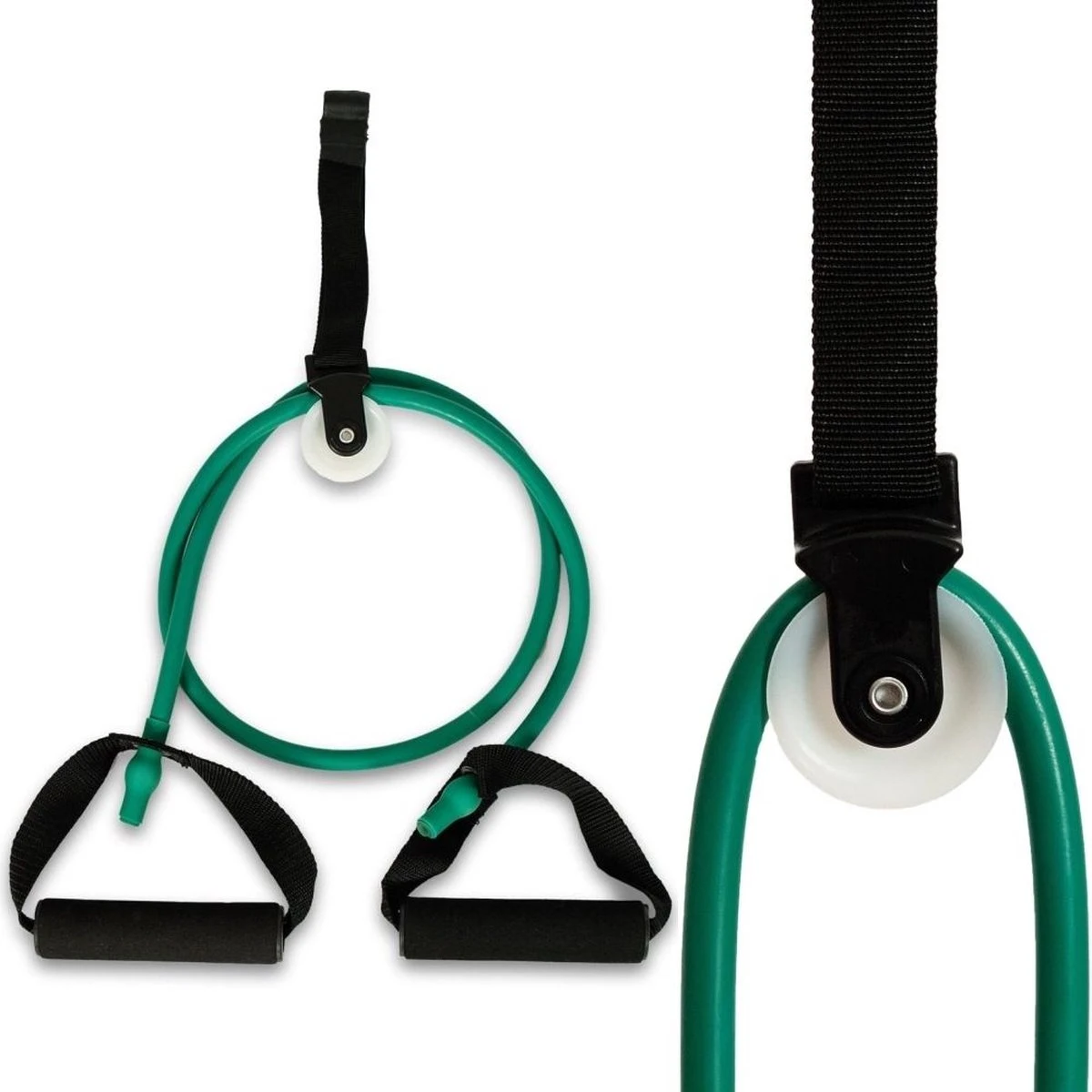 Fitness tube - Zwaar | Groen | Schoudertrainer | Schouder katrol Fitness Tube - Zwaar | Groen | Schoudertrainer | Schouder Katrol -Fitnessapparatuur Serie Winkel 1200x1200 1183