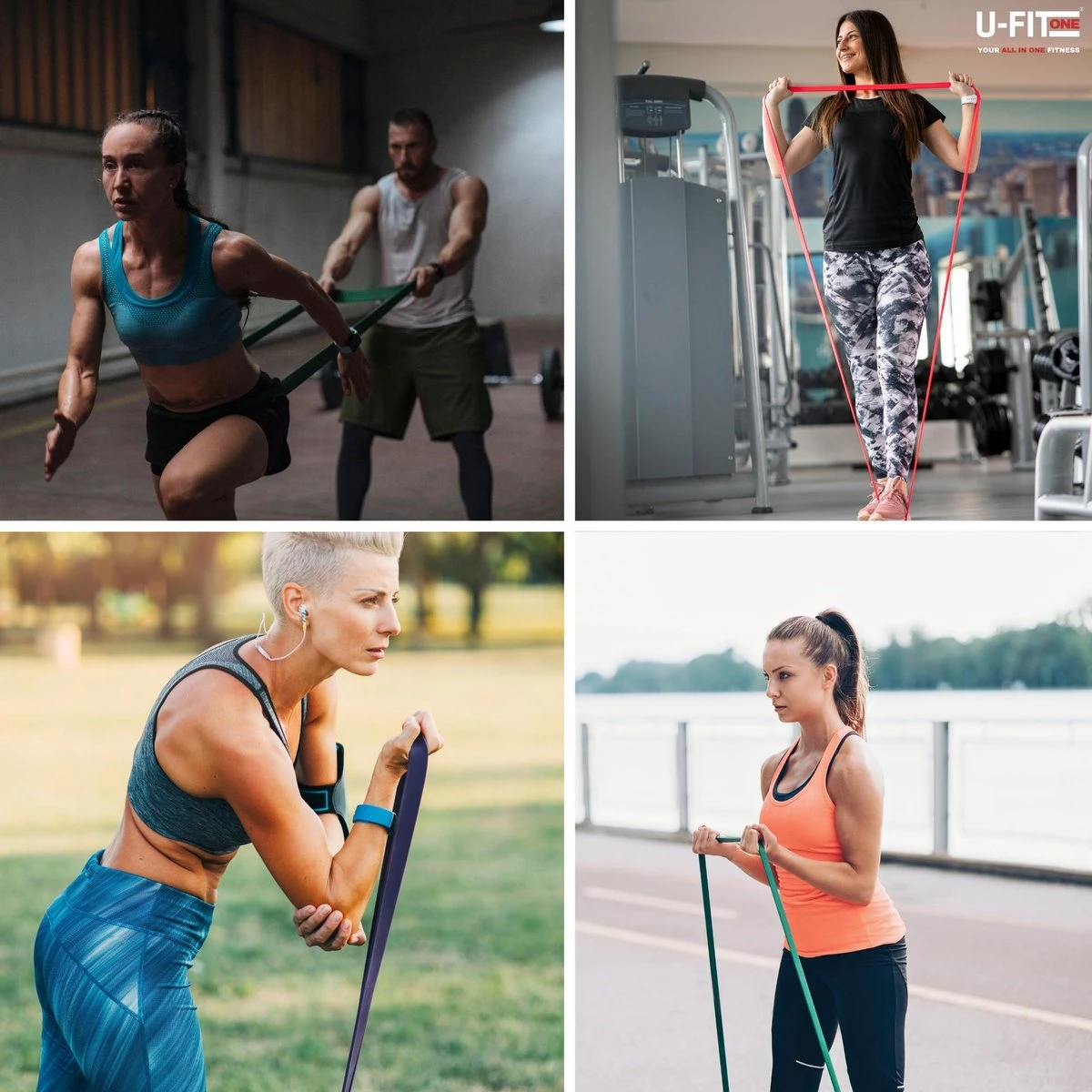 U Fit One 4 Delige Lange Resistance Band Set - Stoffen Fitness Elastiek - Elastieken - Weerstandsband - Stretch band - Fitnessband - Fysiotherapie - Yogaband - Yoga - Pilates U Fit One 4 Delige Lange Resistance Band Set - Stoffen Fitness Elastiek - Elastieken - Weerstandsband - Stretch Band - Fitnessband - Fysiotherapie - Yogaband - Yoga - Pilates -Fitnessapparatuur Serie Winkel 1200x1200 1203