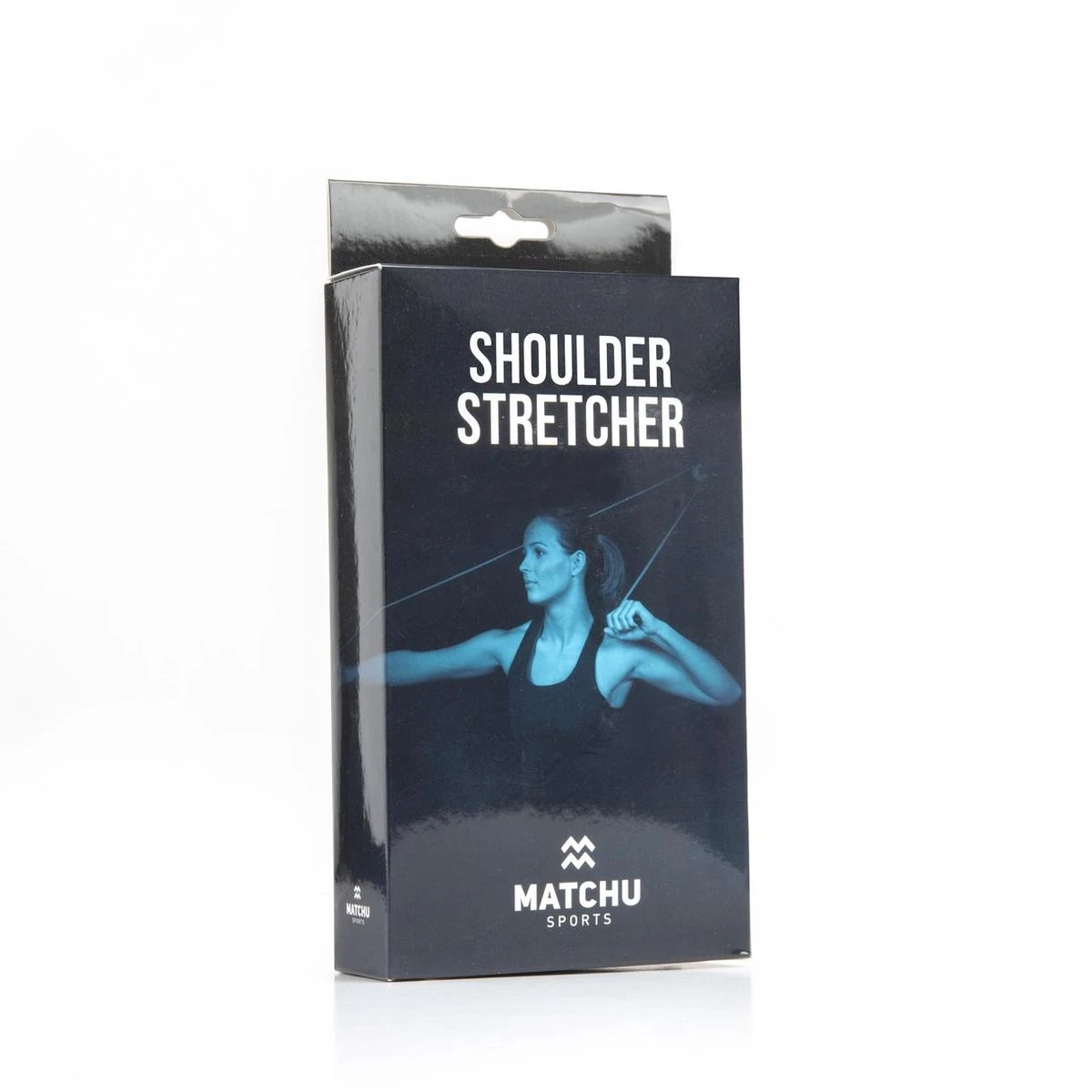 Match-U Schouderstretcher (Match-U Stretcher) - Blauw/Zwart Merkloos Match-U Schouderstretcher (Match-U Stretcher) - Blauw/Zwart -Fitnessapparatuur Serie Winkel 1200x1200 1242