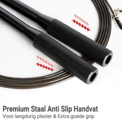 Positive Things Professioneel Crossfit & Fitness Springtouw – Jump Rope – Speedrope – Verstelbaar – Zwart 5 Positive Things Professioneel Crossfit & Fitness Springtouw – Jump Rope – Speedrope – Verstelbaar – Zwart -Fitnessapparatuur Serie Winkel 1200x1200 1261