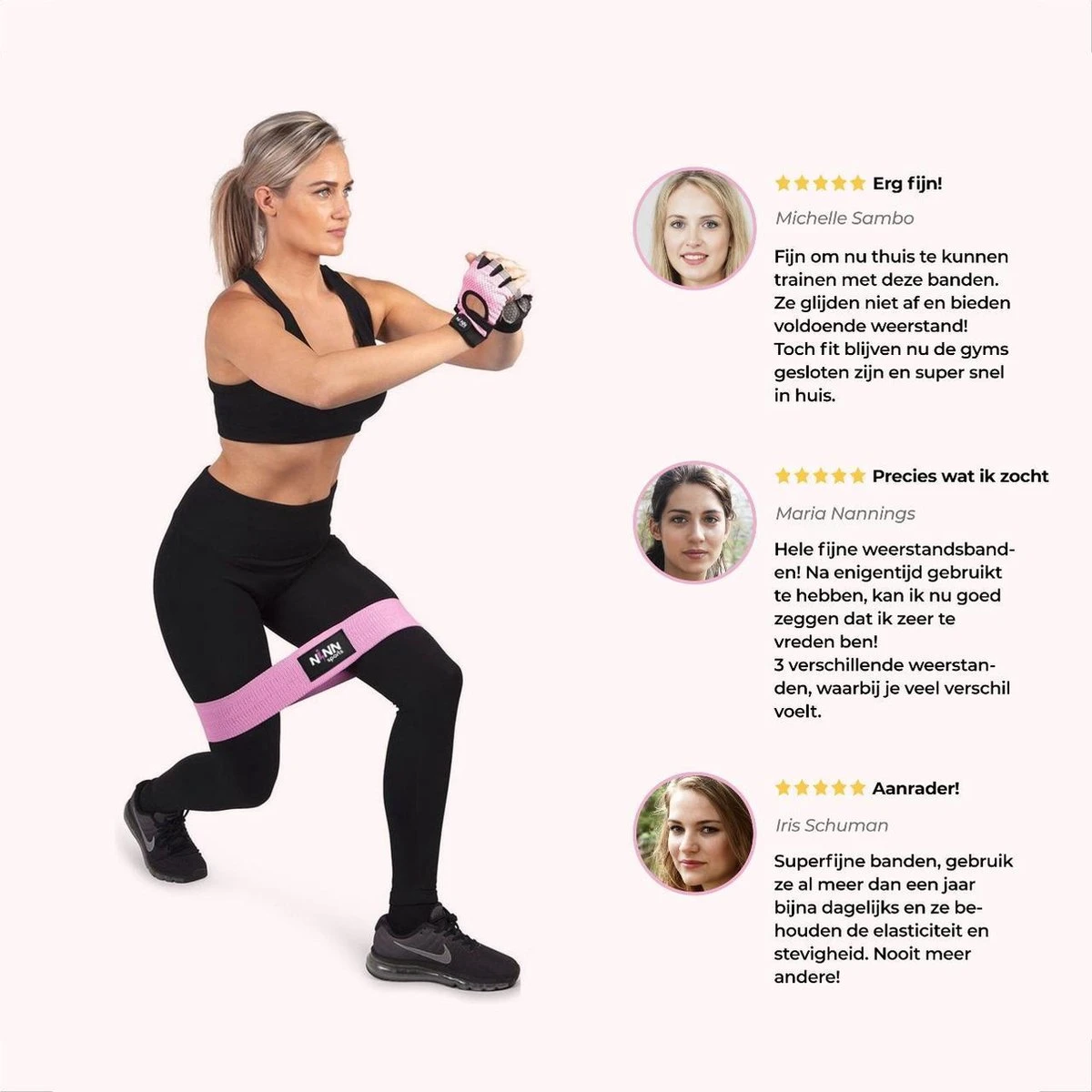 NINN Sports Weerstandsbanden set van 3 Pastel - Bootybands - Weerstandsband - Resistance bands- Fitnessband NINN Sports Weerstandsbanden Set Van 3 Pastel - Bootybands - Weerstandsband - Resistance Bands- Fitnessband -Fitnessapparatuur Serie Winkel 1200x1200 1280
