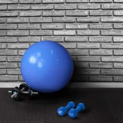 SWILIX ® Puzzelmat - 9 Stuks - 180x180 X1.2 (9 X 60x60cm) - 3,25 M2 - Zachte Vloermat - Zwart -Fitnessapparatuur Serie Winkel 1200x1200 1284