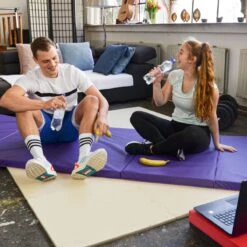 300x100 XXL Gymnastiekmat Voor Thuis - Opvouwbaar - 5cm Dikke Turnmat Voor Thuis - Zachte Vloermat Voor Kinderen -Fitnessapparatuur Serie Winkel 1200x1200 1326