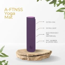 A-FTNSS Yoga Mat | Paars & Roze | 7mm | Anti-Slip | Optimale Grip | Sterke Yoga Mat | Makkelijk Schoon Te Houden 8 A-FTNSS Yoga Mat | Paars & Roze | 7mm | Anti-Slip | Optimale Grip | Sterke Yoga Mat | Makkelijk Schoon Te Houden -Fitnessapparatuur Serie Winkel 1200x1200 1403