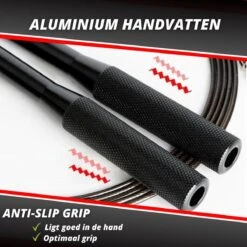 Professioneel Crossfit & Fitness Springtouw – Jump Rope – Speedrope – Verstelbaar – Zwart -Fitnessapparatuur Serie Winkel 1200x1200 1428