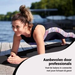 Yoga Mat Sportmat Fitnessmat Antislip Duurzaam Met Yoga Lessen - Zwart 5 Yoga Mat Sportmat Fitnessmat Antislip Duurzaam Met Yoga Lessen - Zwart -Fitnessapparatuur Serie Winkel 1200x1200 1451