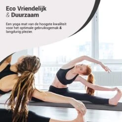 Yoga Mat Sportmat Fitnessmat Antislip Duurzaam Met Yoga Lessen - Zwart 6 Yoga Mat Sportmat Fitnessmat Antislip Duurzaam Met Yoga Lessen - Zwart -Fitnessapparatuur Serie Winkel 1200x1200 1452