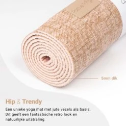 Yoga Mat Sportmat Fitnessmat Antislip Duurzaam Met Yoga Lessen - Beige -Fitnessapparatuur Serie Winkel 1200x1200 1483