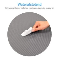 Athletix®‎ Premium NBR Fitnessmat - 183 X 61 X 1.5 Cm - Yogamat Met Draagriem En Draagtas - Grijs -Fitnessapparatuur Serie Winkel 1200x1200 1575