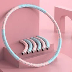Fitlab Fitness Hoelahoep Met Gewicht - Roze/Blauw - 1 Tot 4 KG - Volwassenen - Hula Hoop /Sport Hoepel/Weight Hoop -Fitnessapparatuur Serie Winkel 1200x1200 1583