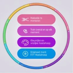 Fit+ Happy™ Fitness Hoelahoep 1.4 Kg -Fitnessapparatuur Serie Winkel 1200x1200 1598